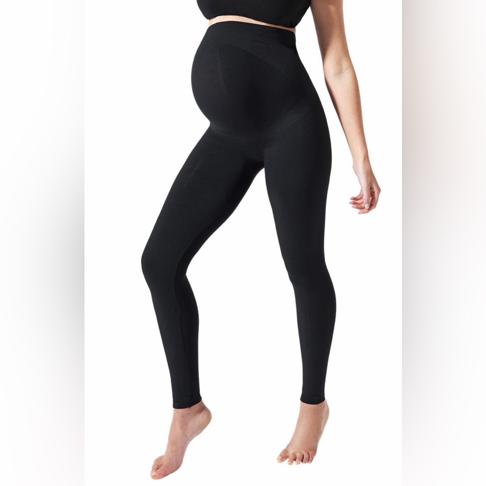 TWO pairs BLANQI Black maternity Leggings